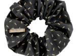 Scrunchie golden straw