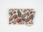 Mini coin purse pouch plumes d'été