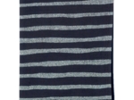 Card holder striped silver dark blue