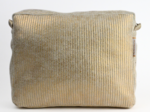 Large shoulder bag base gold large corduroy