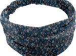 Headscarf headband- Baby size paquerette marine