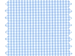 1 m fabric coupon sky blue gingham