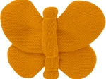 Butterfly hair clip ochre