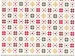Cotton fabric ex2318 golden ecru scandinavian geometric