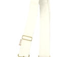 Wide shoulder strap ivory