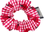 Mini Scrunchie ladybird gingham