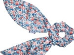 Short tail scrunchie flowered london