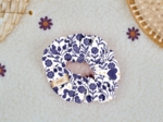 Small scrunchie scandinavia bleu