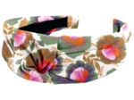 Large Crossed Headband fleur de thé