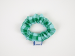 Mini Scrunchie green mint gingham