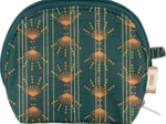 gusset coin purse eventail or vert