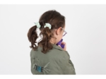Mini Scrunchie gaze vert d'eau