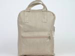 Gaby small backpack golden linen