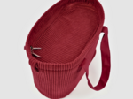 Cooler bag burgundy large corduroy