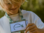 Badge Holder safari kaki
