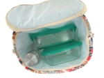 Cooler bag cerise en fleur