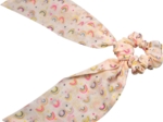 Short tail scrunchie rainbow