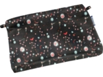 Tiny coton clutch bag constellations