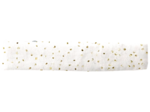 Croco Fabric Hair Clip white sequined