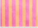 Bamboo terry fabric ex2537 striped melon pink
