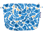Coton clutch bag passion bleue