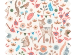 Cotton fabric douceur des bois