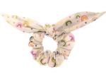 Bunny ear Scrunchie rainbow