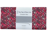 Coupon tissu 50 cm ex2481 red seventies