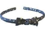 Thin headband silver star jeans