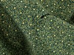 Cotton fabric green and gold holly ex1105