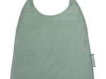 Elastic napkin child sage green gauze