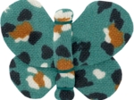 Butterfly hair clip jade panther