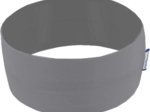 Stretch jersey headband  dark grey a9