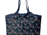 Pleated tote bag - Medium size poules en ciel