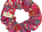 Small scrunchie badiane framboise