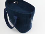Cooler bag large navy orduroy 