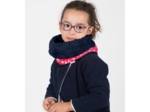 Children fur scarf snood hanami