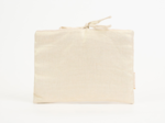 Paperback book pouch golden linen
