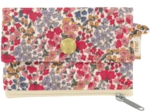 zipper pouch card purse porcelaine rosée
