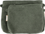 Tiny coton clutch bag velours côtelé kaki