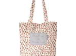 Tote bag confetti aqua