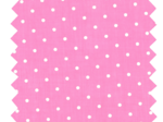 Cotton fabric pink spots