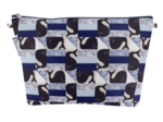 Cosmetic bag with flap baleino bleu