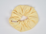 Scrunchie yellow stripes