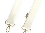 Narrow shoulder strap ivory