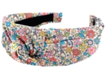 Large Crossed Headband mille et une fleurs