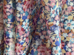 Cotton veil fabric bloom 70