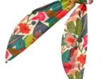 Long tail scrunchie fleurs des iles