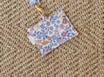 Badge Holder comptine enchantée rose
