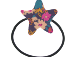 Pony-tail elastic hair star hippie fleurie